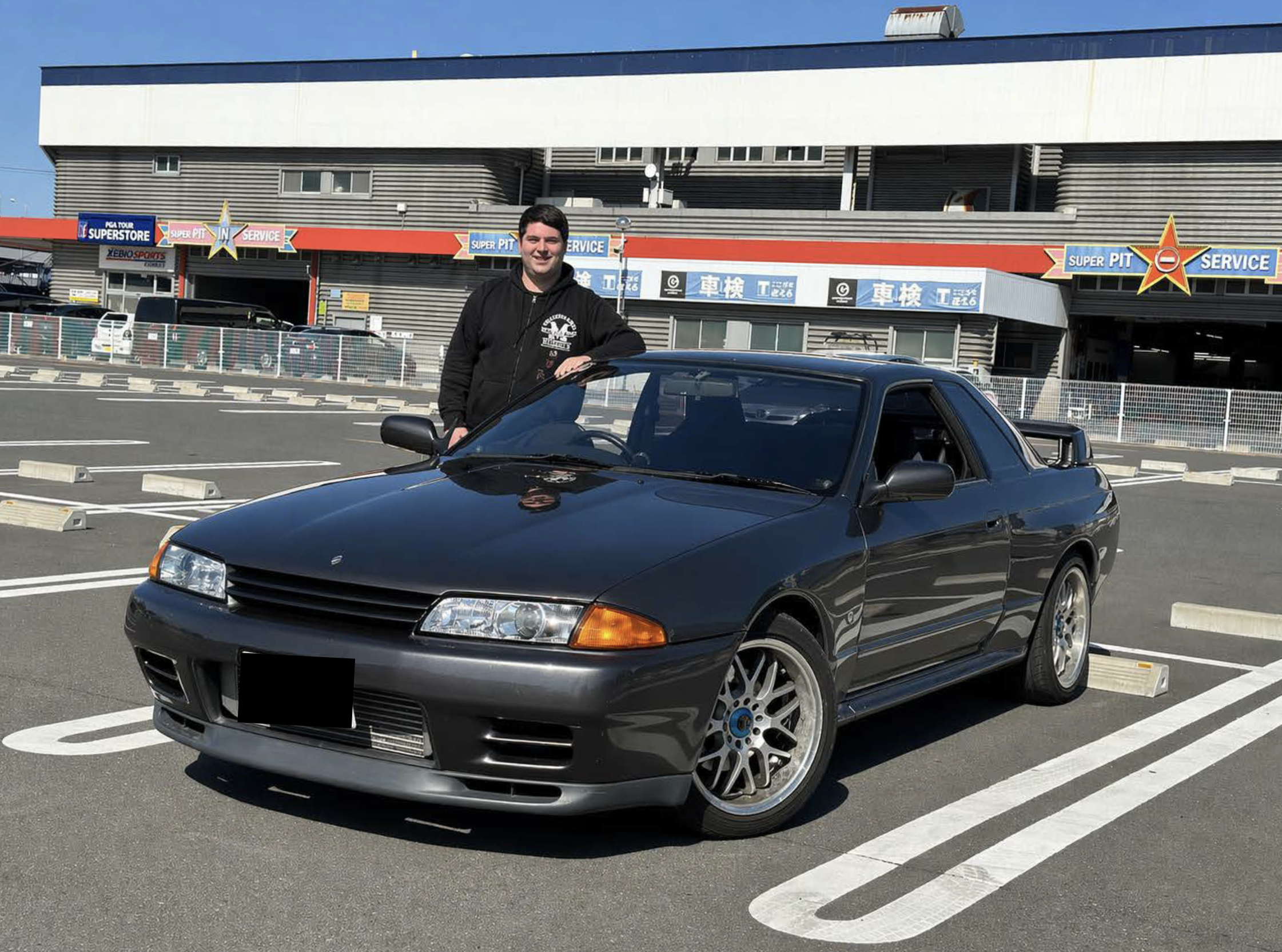 スカイライン R32 GT-R とオーナーの買取・輸出事例写真